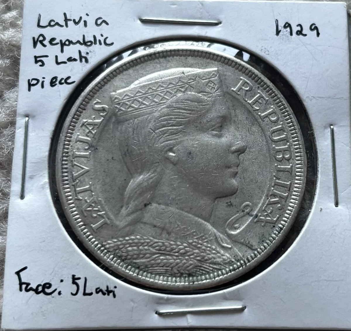 Silver 1929 Year Estonian, Latvian & Lithuanian Coins Just Listed 2026