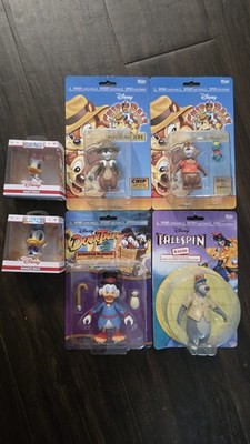 Disney Funko Action Figures Lot DuckTales Scrooge Rescue Rangers Dale Chip Baloo