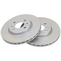 2 Bremsscheiben BelüFtet Ø 257 Mm 22 Mm A.B.S. FüR U.A. Fiat Panda