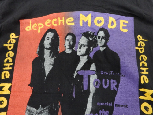 Depeche Mode Shirt Devotional Tour Large Single Stitch Konzert T-Shirt - Bild 8 von 20
