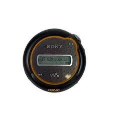 Sony NW-E103 Network Walkman Digital Music Player 256mb MP3 Black/Orange Tested*
