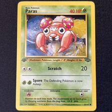 Paras 59/64 | 1st Edition Jungle | Near Mint NM Pokemon TCG
