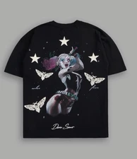 Civil Regime She’s A Star Unisex Premium Oversized Black Darc Sport