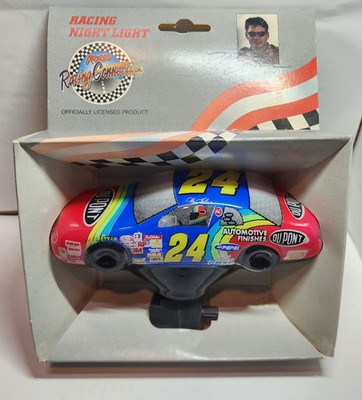 Vintage Jeff Gordon Night Light NASCAR New Box 1997 Chevrolet