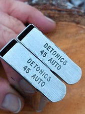2 Factory Original Detonics Combat Master 45 Acp 6 Rd. Stainless Magazines 2 Factory Original Detonics Combat Master 45 Acp 6 Rd. Stainless Magazines