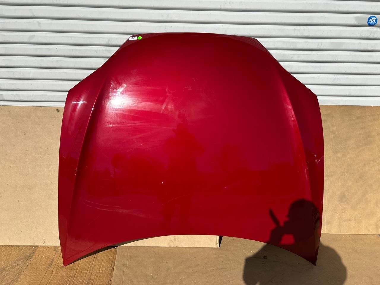 ✅12-21 Tesla Model S Front Hood Bonnet Shell Panel Cover Red w/scratches