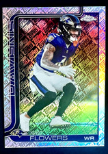 2025 Topps Chrome Zay Flowers Fanatics Topps Refractor #22 Ravens