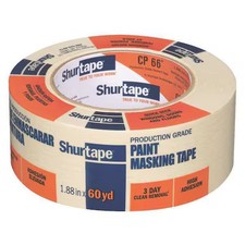 Shurtape 212293 Painter's Tape, Natural, 48 Mm W, 55 M L, 5.6 Mil Thick, Cp 066