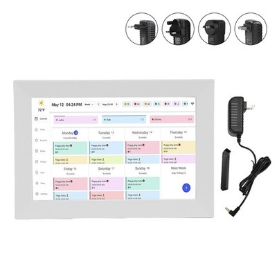 10.1in WiFi Digital Calendar 1080P HD Interactive Touchscreen Wall Planner App C