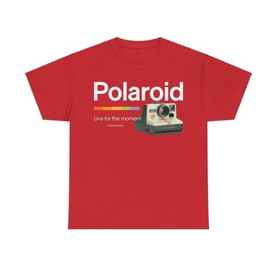 Polaroid ''Live for the Moment'' Commemorative T-Shirt