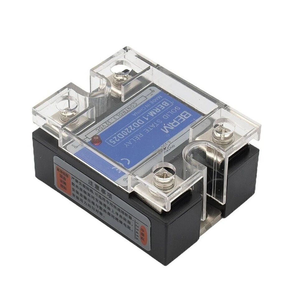 25A Solid State Relay SSR DC-DC Input 3-32V DC Load 5-220V DC DD220D25 - Neu - Bild 4 von 4