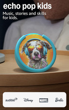 Echo Pop Kids Newest Model , Designed for Kids, with Alexa Early Access, Paren