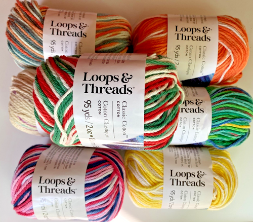 COTTON OMBRE YARN- CHOOSE COLOR- DISCOUNT SHIPPING ON 2+ ITEMS | eBay
