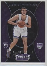 2016-17 Panini Threads Micro Etch Rookies Georgios Papagiannis #267 0k4