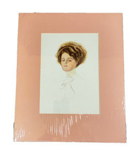 Sealed Harrison Fisher "A Dream of Fair Women" Vintage Gallery Print 11x13.5