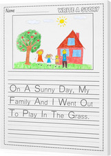 Sheets Kindergarten Writing Paper Writing Paper for Kids Story, Back to 100