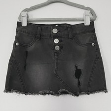 Justice Distressed Mini Skort 6