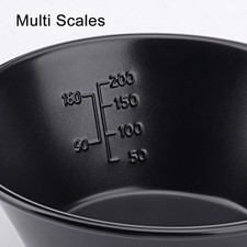 Schüssel Camping Cookware 0.5 Mm 1PC 304 Edelstahl Schwarz / Grün / Beige – Bild 4