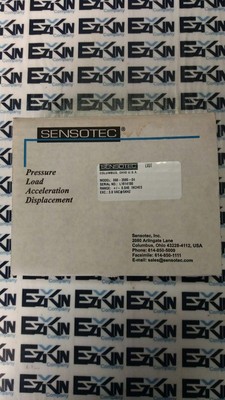 Sensotec 060-3590-04 Pressure Load Acceleration Displacement 