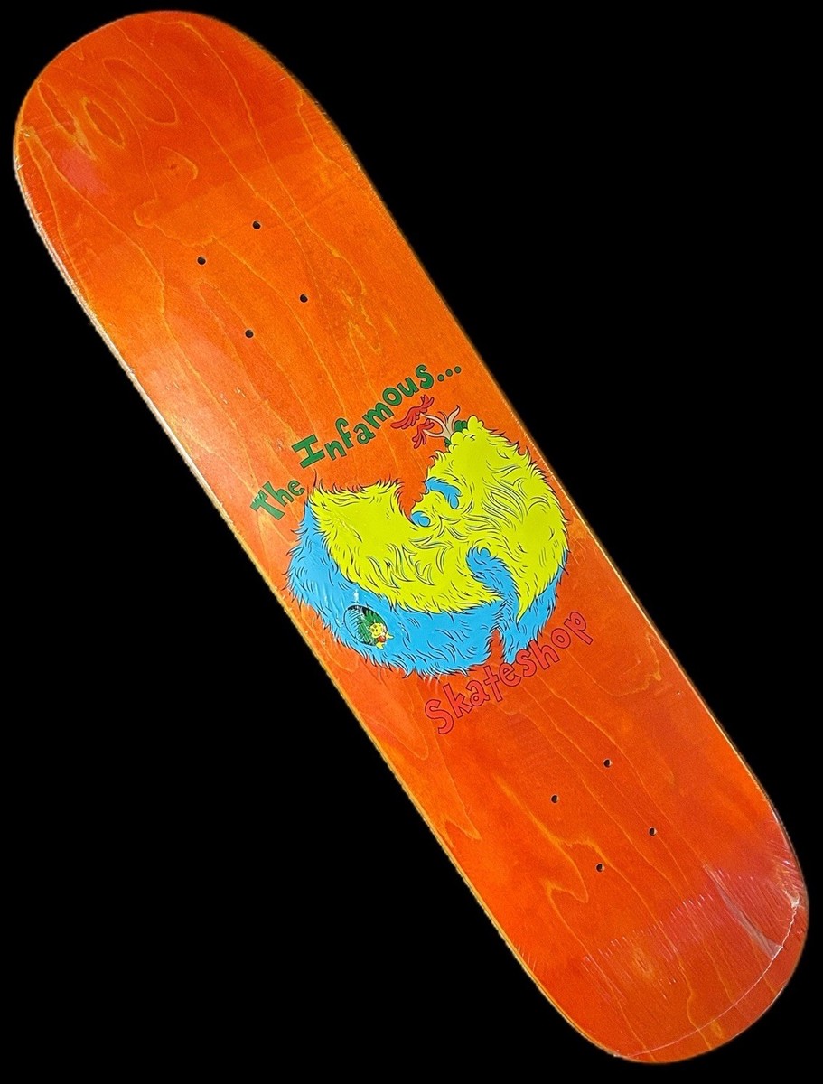 RARE Dr Seuss Lorax Westside Skateshop Wu Tang Skateboard Deck