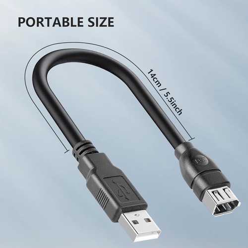 PASOW Firewire IEEE 1394 6 Pin Female to USB 2.0 A Male Adapter Converter... - Photo 5/7