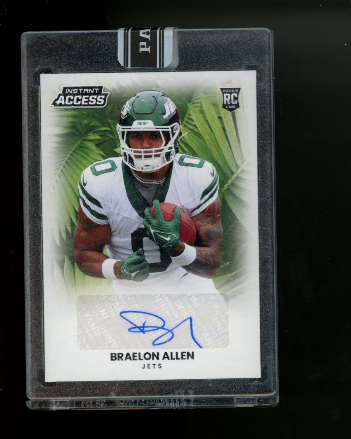 Braelon Allen Panini Instant NFL Instant Access Signatures #IA3 Base