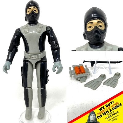 1983 Hasbro GI Joe 3 3/4'' Torpedo Action Figure 100% Complete ARAH HK COO READ