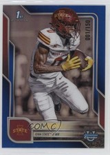 2025 Bowman U Chrome Blue Refractor 1/150 Chase Sowell #123 3s8
