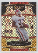 2022 Select Draft Picks Concourse Black & Gold Squares Prizm Terrell Davis 0il7