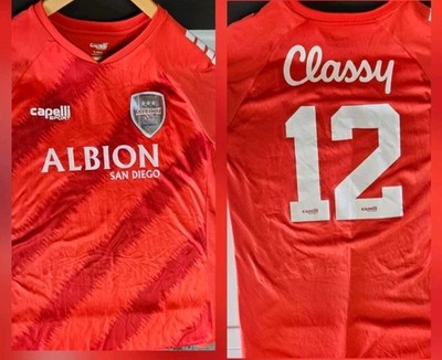 ALBION SC SAN DIEGO Capelli Jersey ''Classy'' #24 XL (18-20) Youth / Adult Small