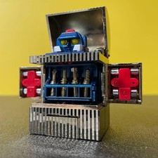 Chogokin Gold Lightan Mechanic Lightan Vintage Robot Figure Auth From Japan RIN