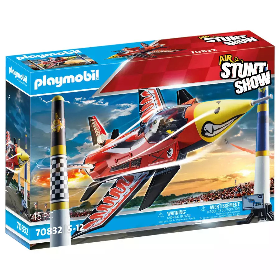 4008789708328 PLAYMOBIL   70832. Air Stuntshow. Odrzutowiec ''Orze'' Pl