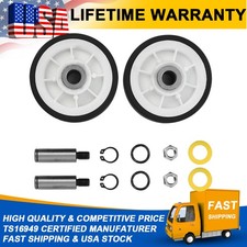 2 Pack Dryer Roller Wheel Drum Support Kit 303373K for Maytag 12001541 W10116741