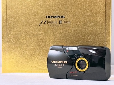  Unused in Box  Olympus μ mju II Limited Point & Shoot Film Camera From JAPAN