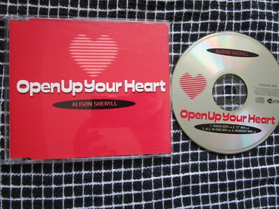 Alison Sheryll    Open Up Your Heart Label: Equity Records PELTCD 005 CD Single