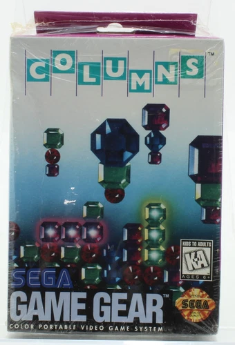 Columns Sega Game Gear - Sealed Tube - 1995