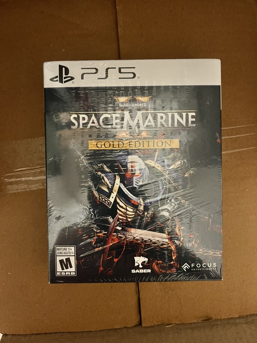 Edition - PS5ソフトWarhammer 40000: Space Marine 2(ウォーハンマーフォーティケー:スペースマリーン2) Gold Edition(ゴールドエディション)(限定版) Game Source Entertainment PS5 Warhammer 40，000： Space Marine 2 Gold Edition[Game