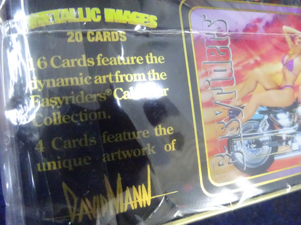 Easy Rider Metallic Images Collectors Cards Series 1 SEALED Tin