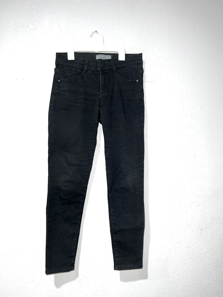 Wit Wisdom Black Jeans Women Size 4