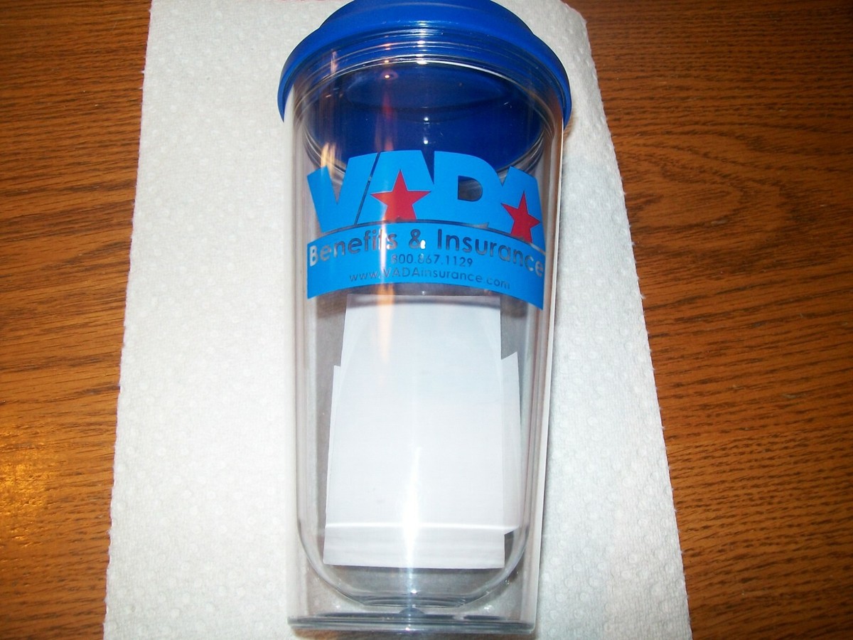 VADA 16 oz. Hard Plastic Promotional Cup with Sip Hole Lid | eBay