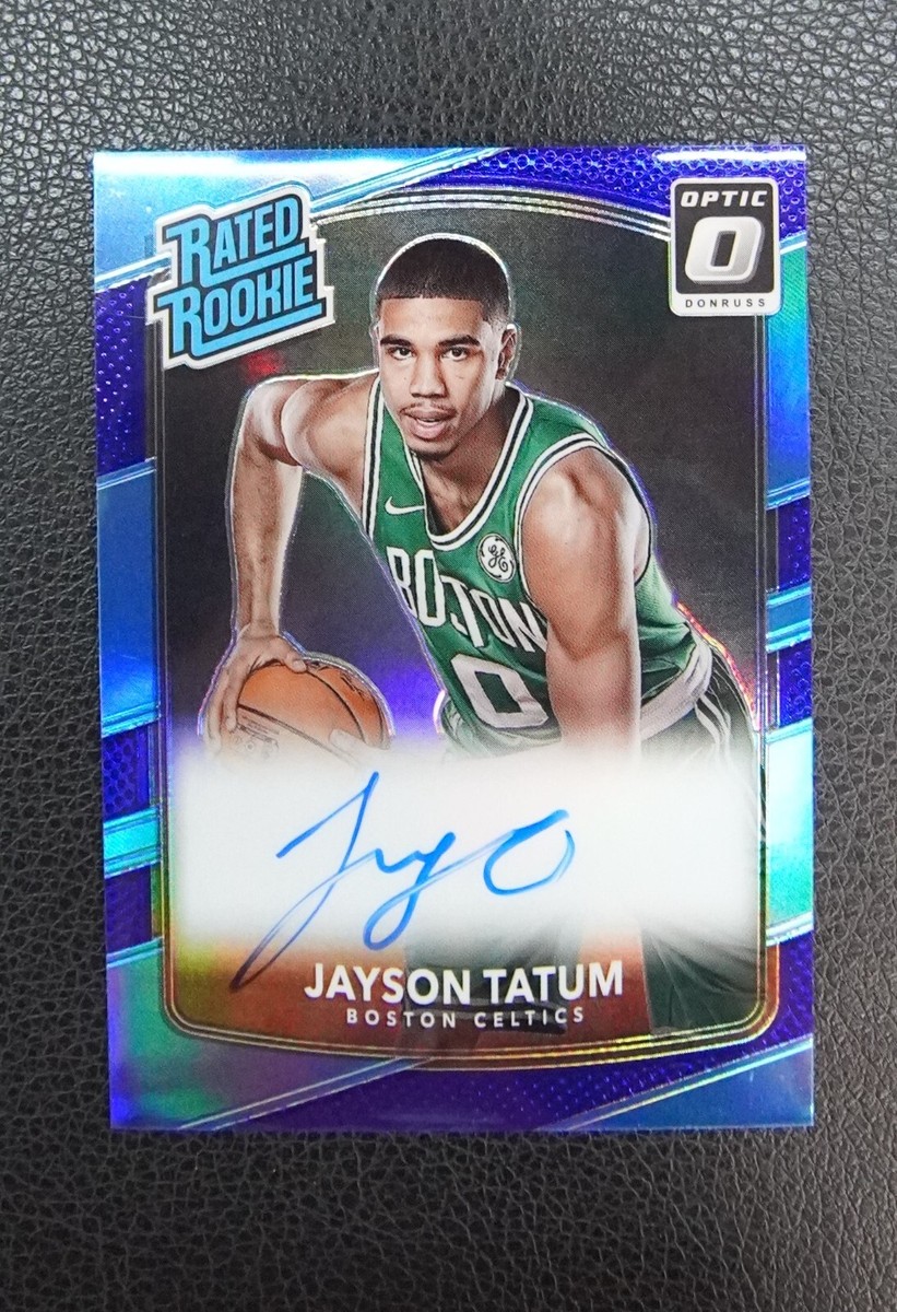 Panini Optic Jayson Tatum テイタム RC ホロカード Jayson Tatum 17/18 Panini Donruss Optic Rookie PSA 9 Mint | eBay