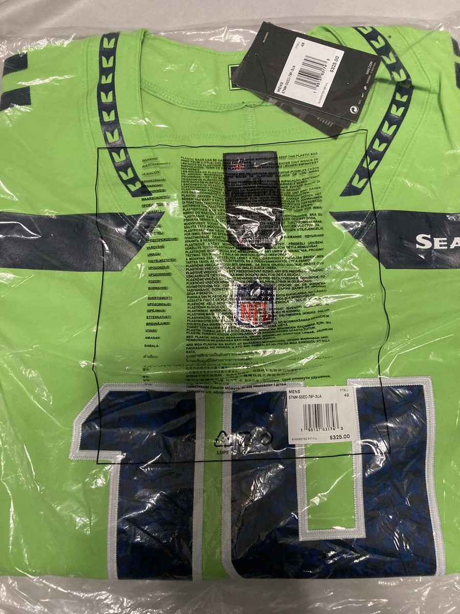 Seahawks Green Dk Metcalf Authentic Jersey Women's Nike DK Metcalf