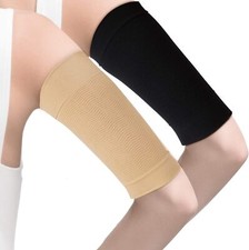 4 Pairs Black And Nude Slimming Arm Sleeves For Women Comfortable Fit