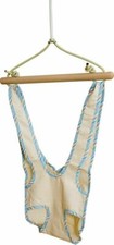 Petite Planète Baby Jumper Hopser Zebulette Türhopser Farbe natur/baya-blau