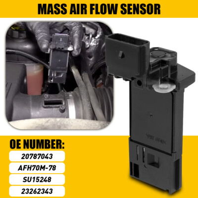 New MAF Air Mass Flow Sensor For Chevrolet GMC Cadillac Buick GM 20787043