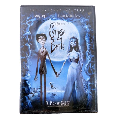 Tim Burton's Corpse Bride (Full Screen Edition) - DVD - LIKE NEW