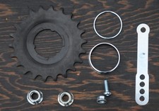 22t Coaster Brake Hub SPROCKET AXLE NUTS STRAP Cruiser Bicycle Bike Wheel Cog