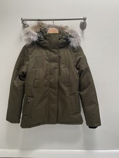 Nobis Women’s Xs Lindsay Hip-length Parka In Fatigue Green Brand New With Tags