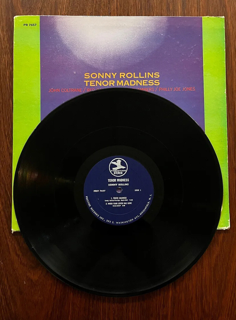 SONNY ROLLINS TENOR MADNESS LP-Prestige PR-7657/VAN GELDER- Play