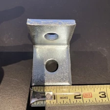 Lot Of 10).    2- Hole 90 Degree Angle Bracket 